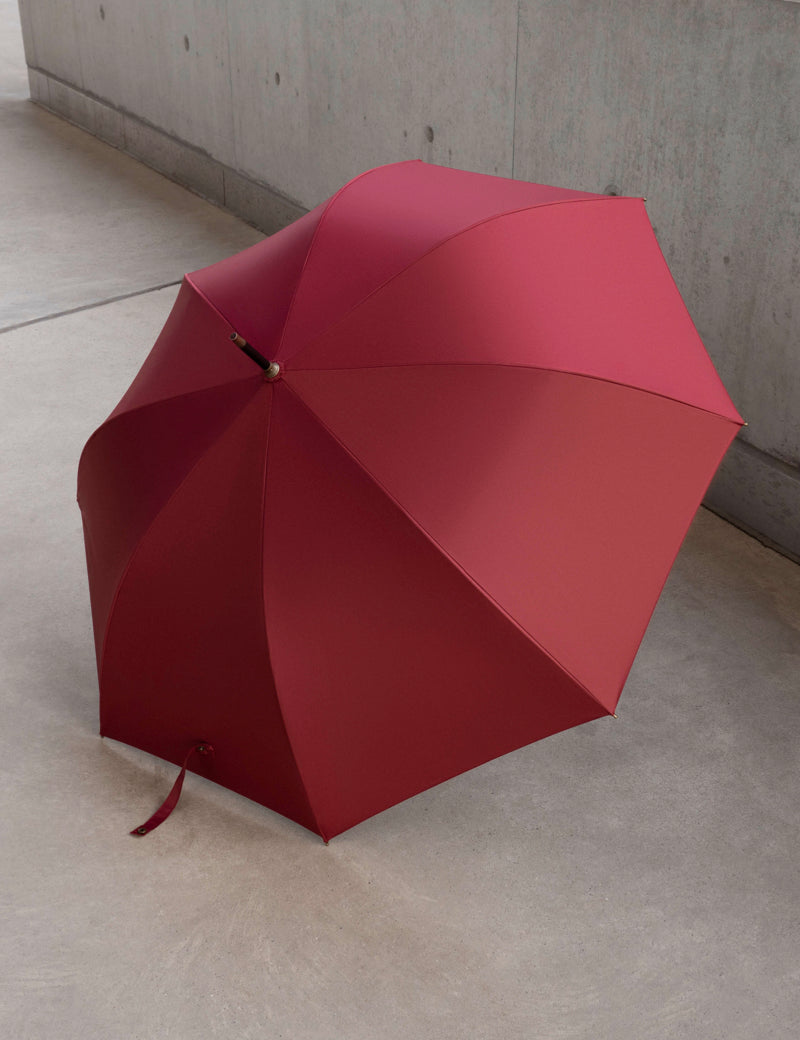 Stockschirm Modern V1 - Tiefrot