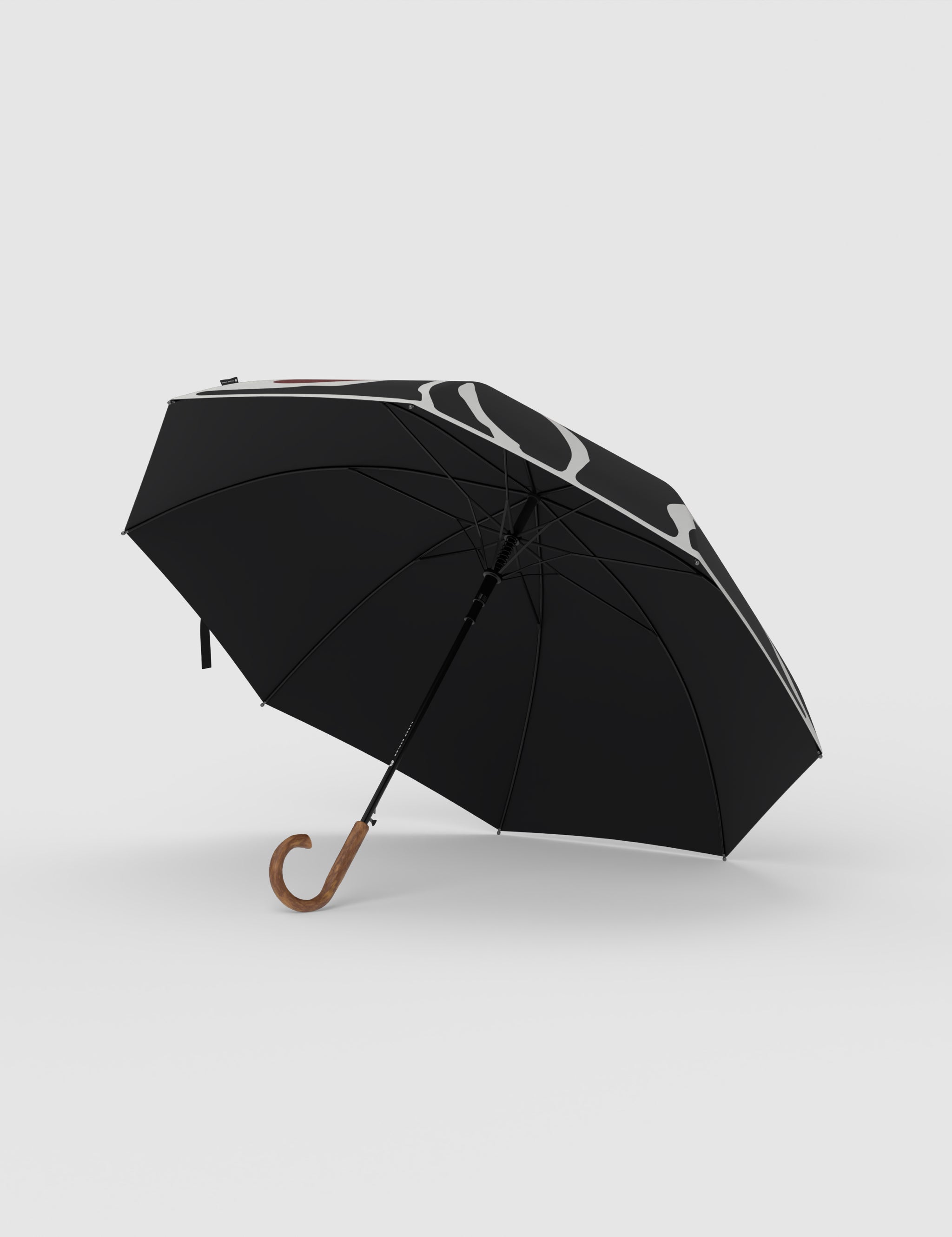 Ombrello a bastone Distinct - Blu Astratto