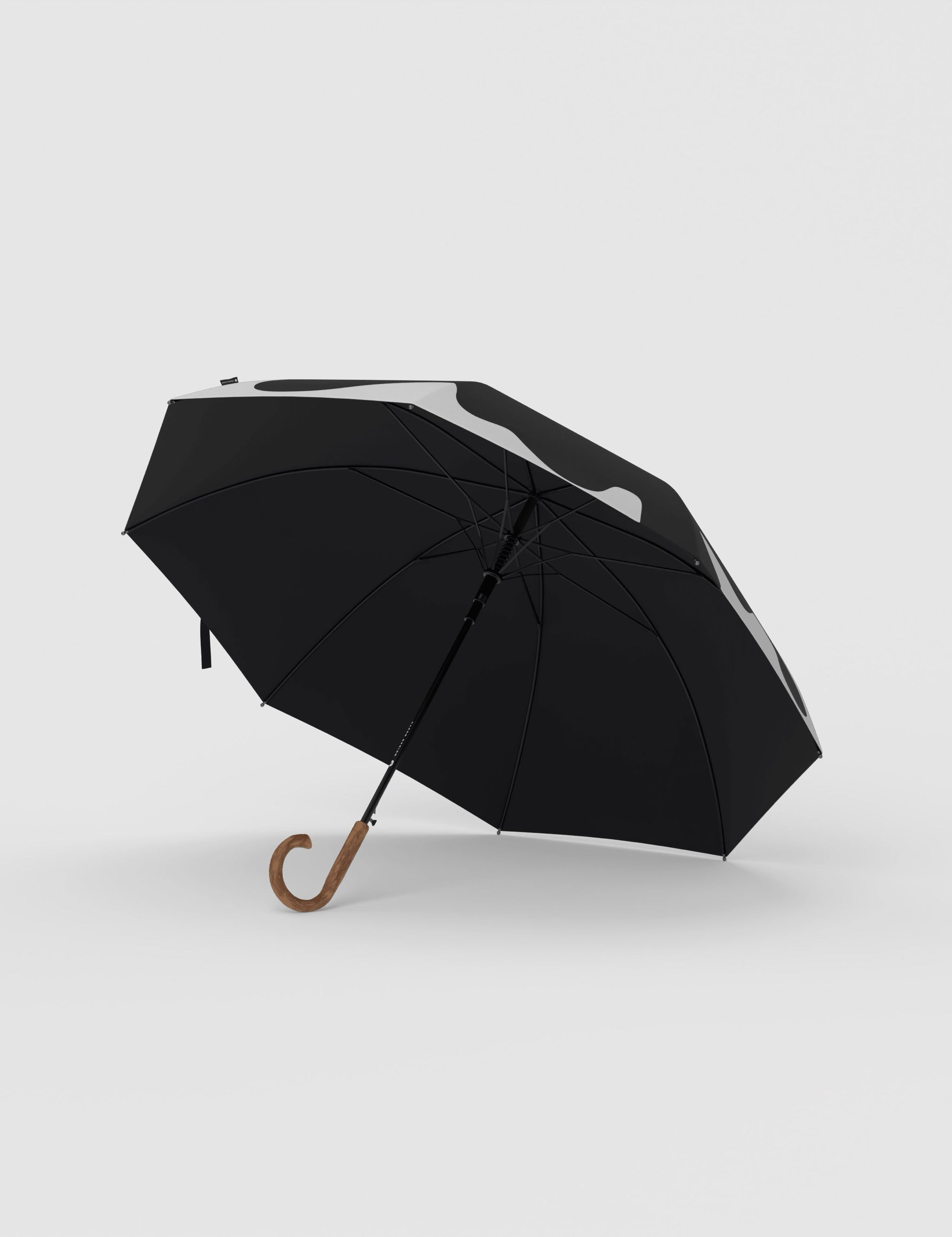 Ombrello a bastone Distinct - Blu Astratto