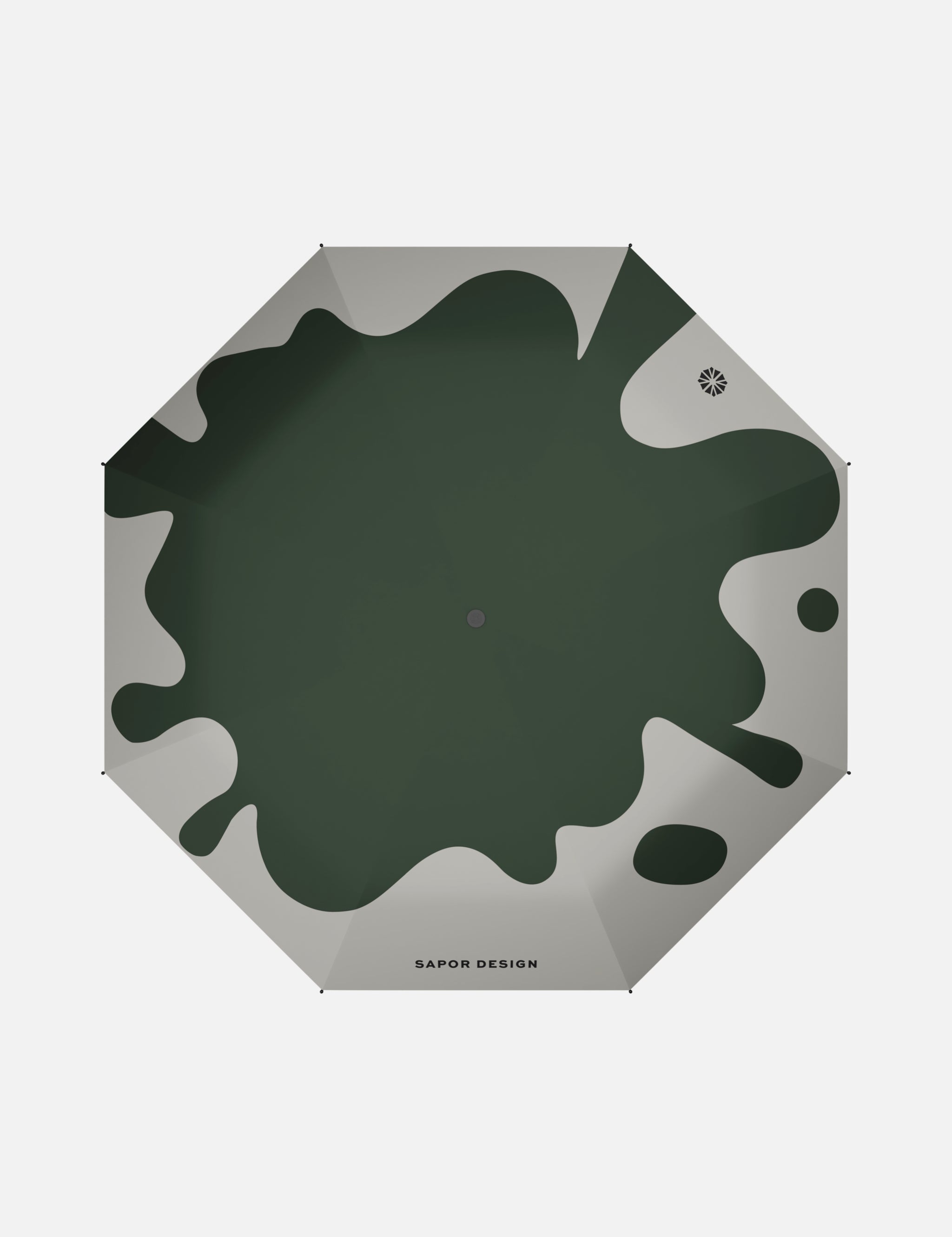 Ombrello tascabile Essential - Black Drop