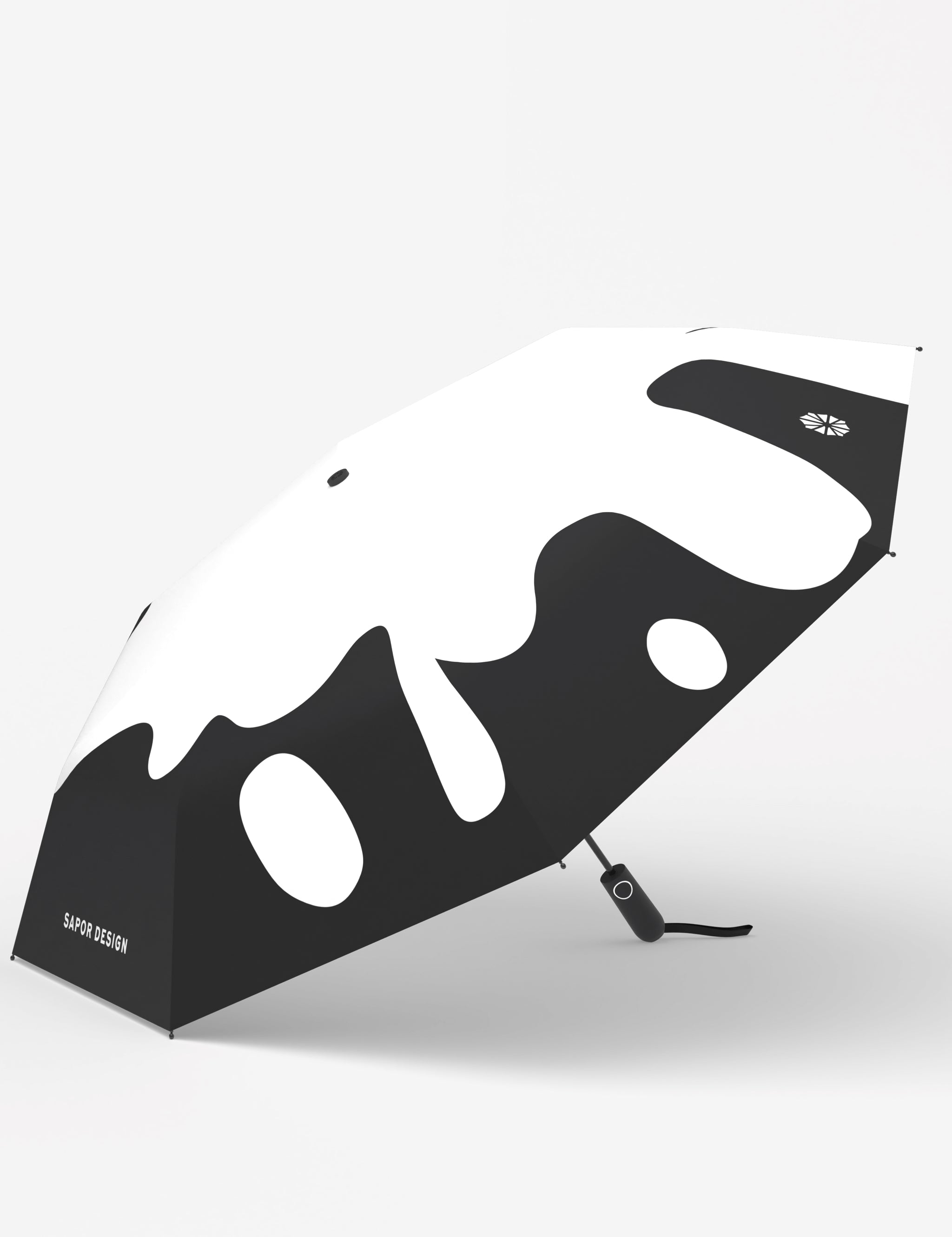 Taschenschirm Essential - White Drop