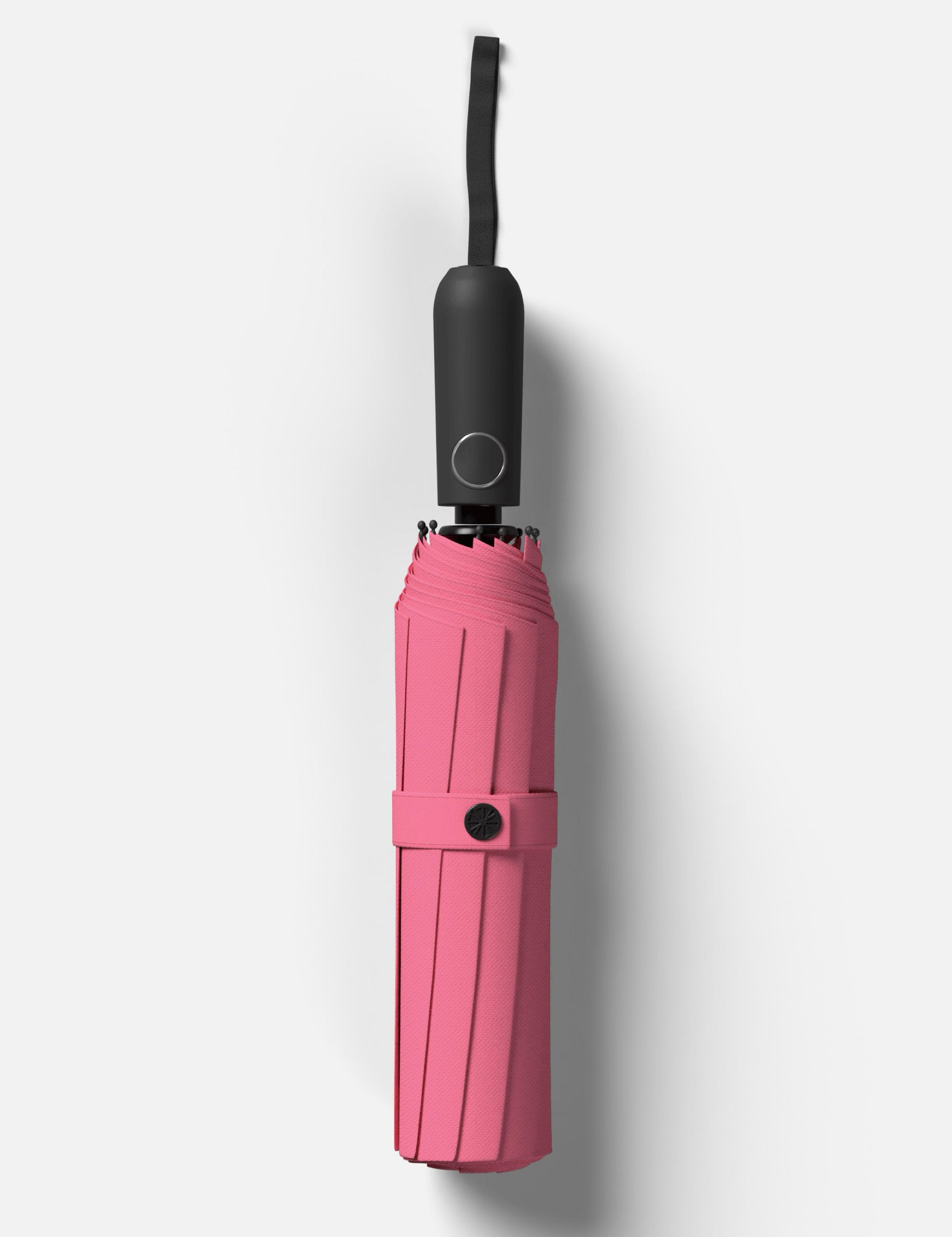 Geschlossener Sapor Essential in Rosa mit schwarzem Griff