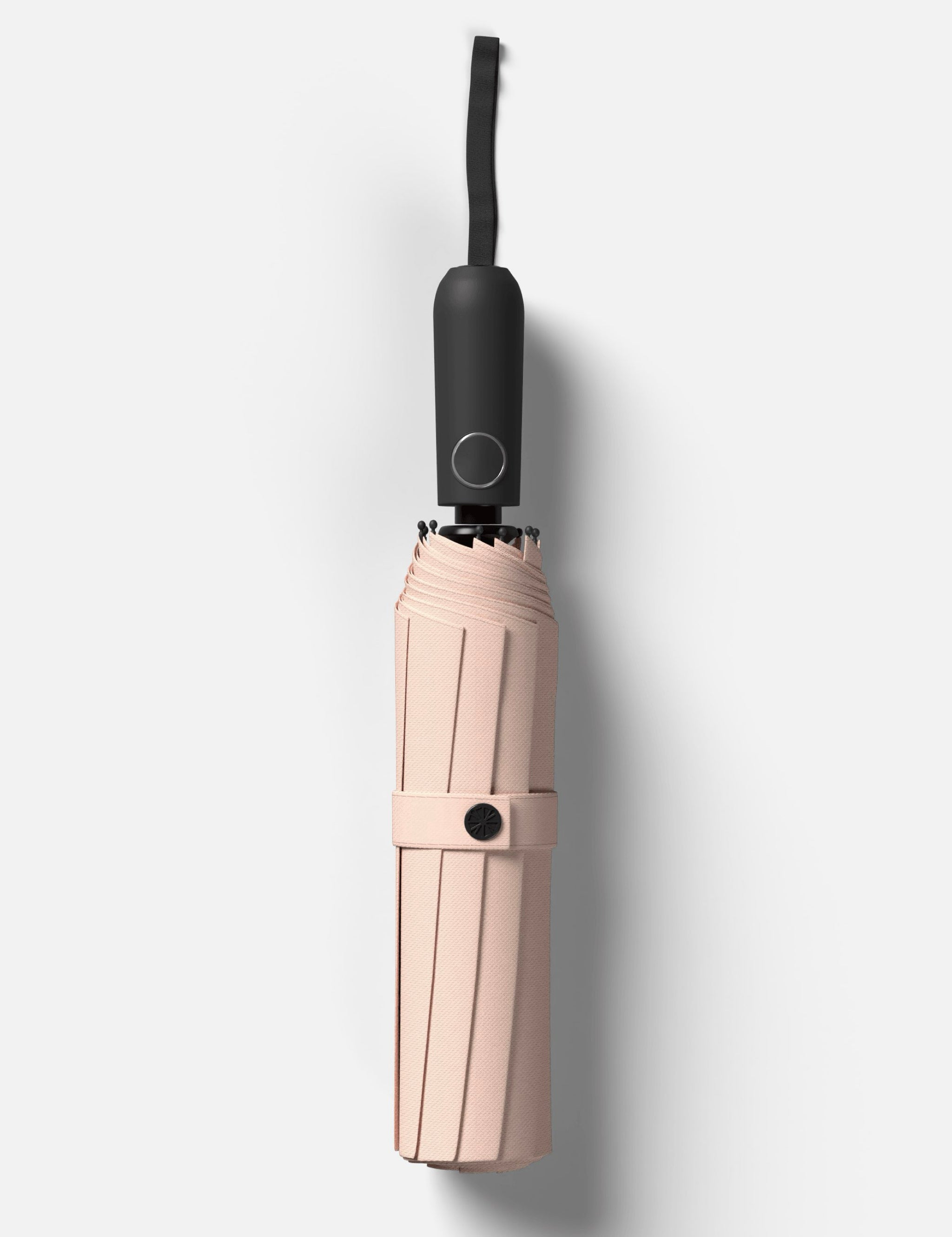Geschlossener Sapor Essential in Taupe mit schwarzem Griff