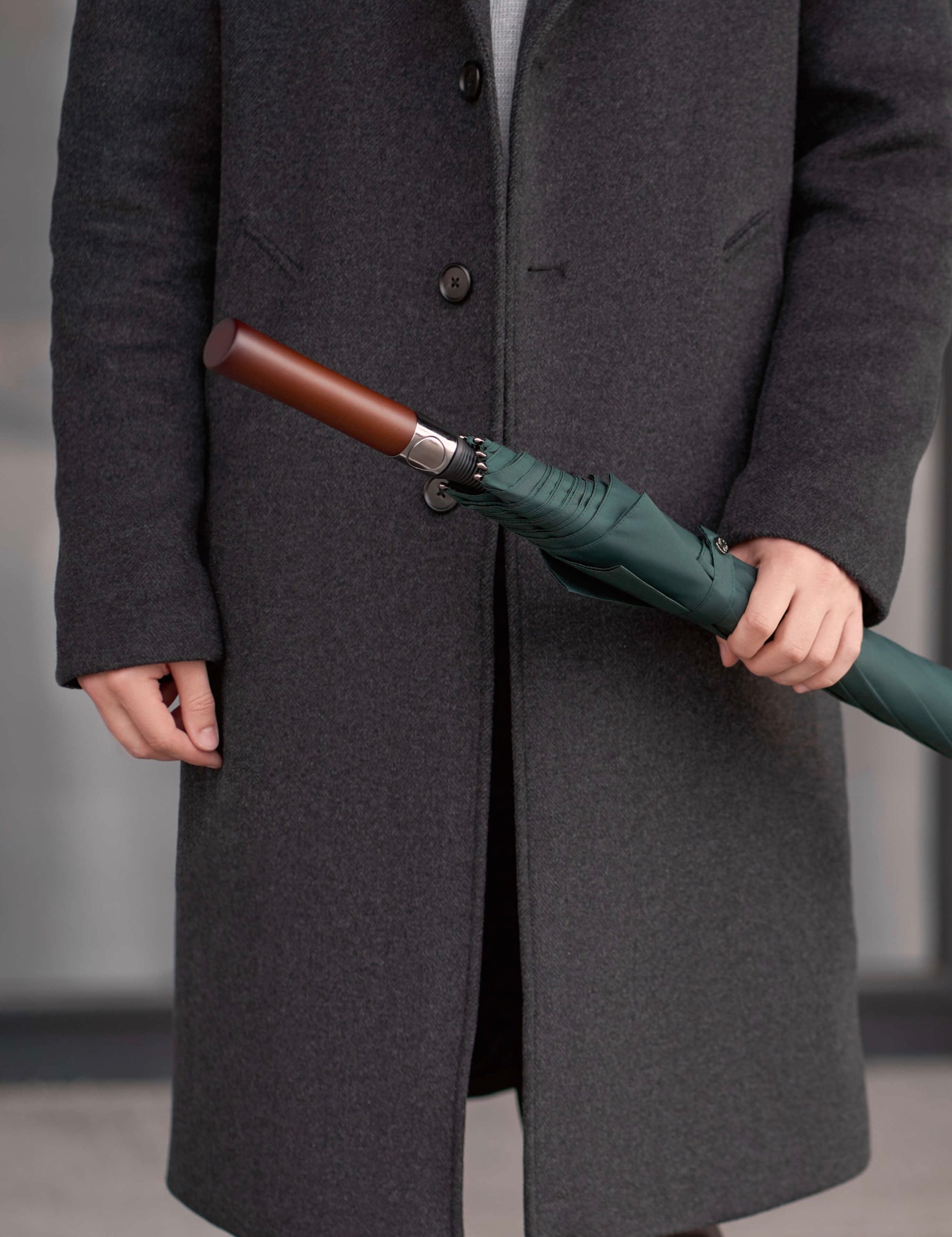 Stick Umbrella Modern - Green