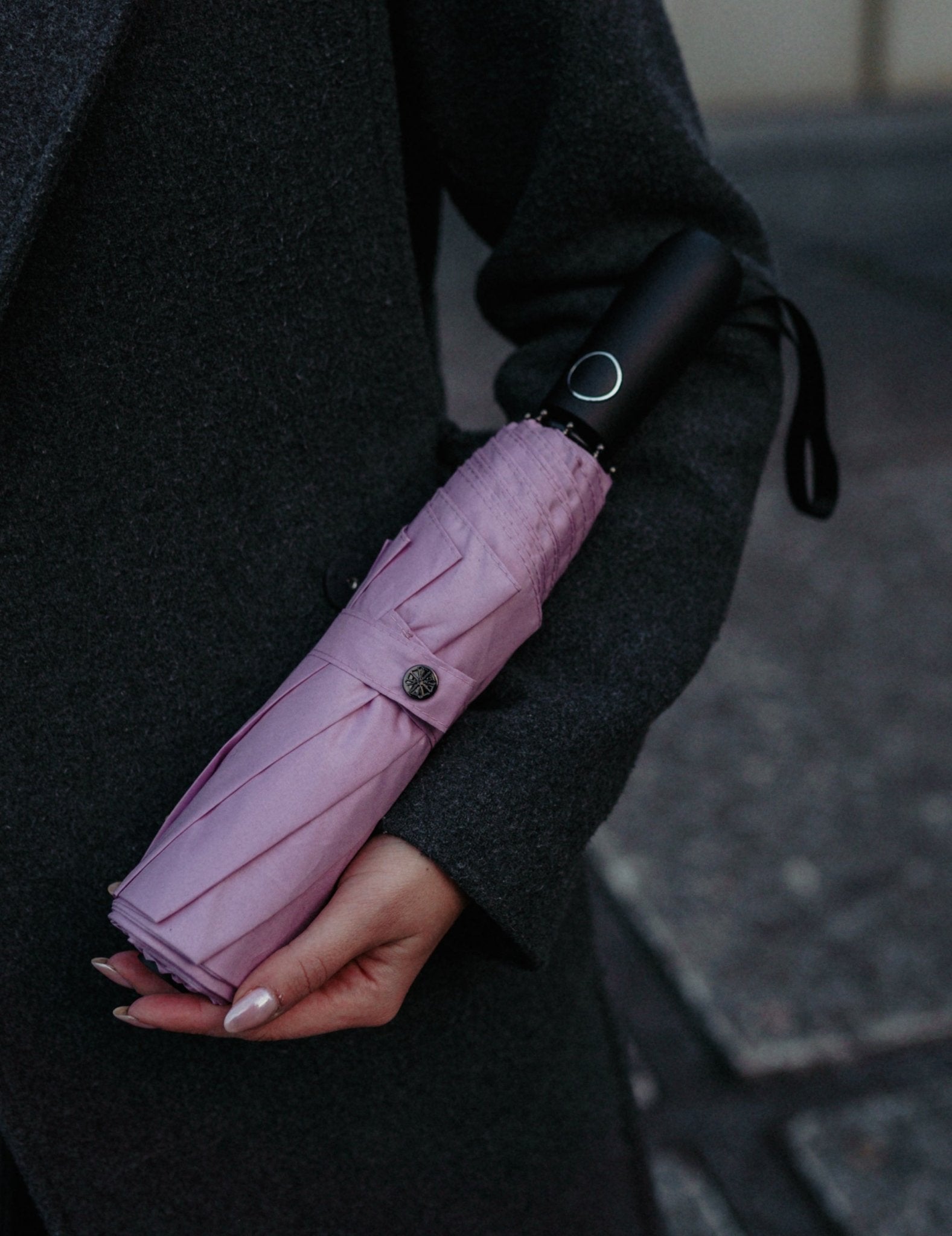 Taschenschirm Essential - Lila - Taschenschirm -