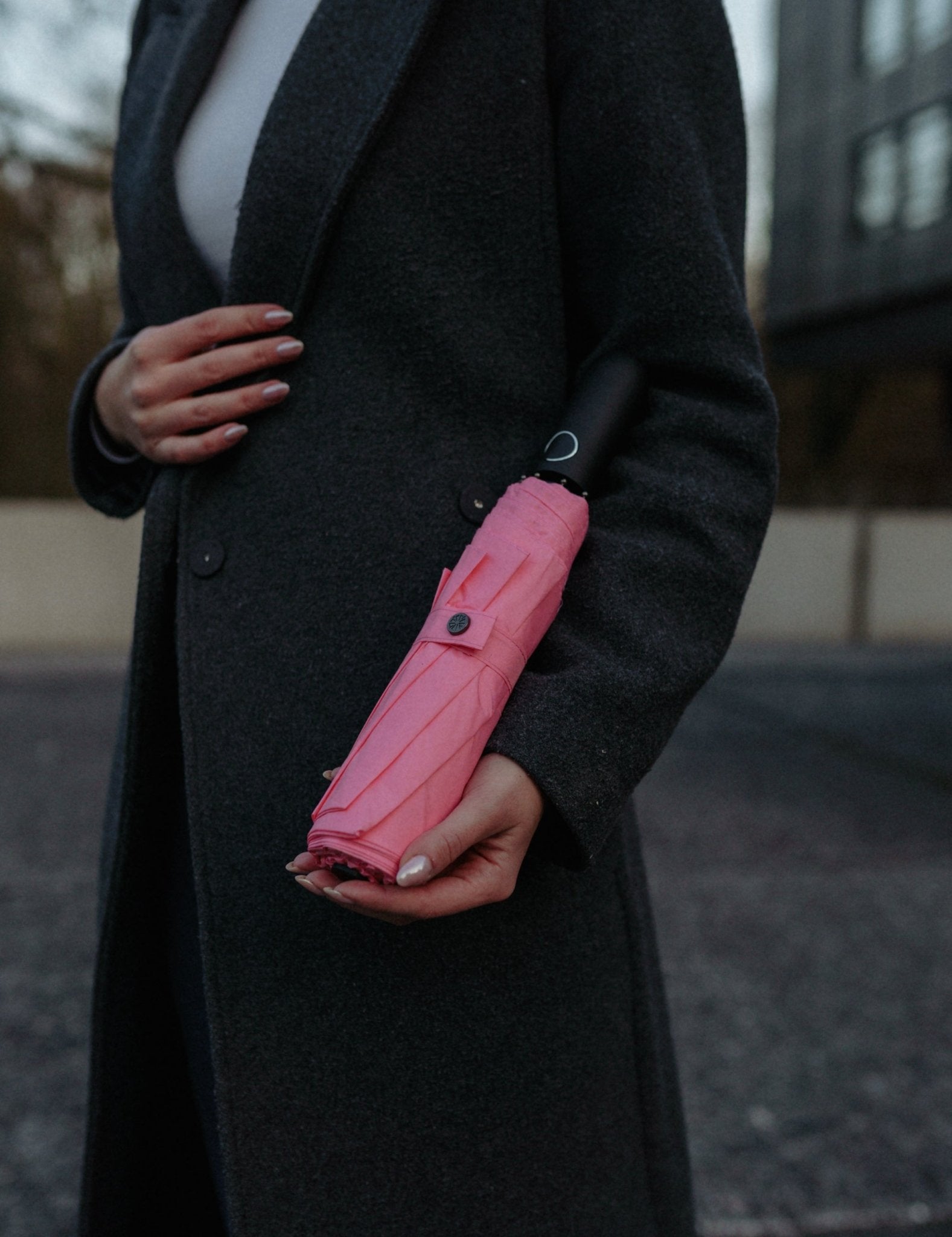Taschenschirm Essential - Rosa - Taschenschirm -