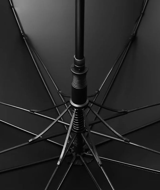 Acht verstärkte Fiberglas-Streben im geöffneten Sapor Distinct