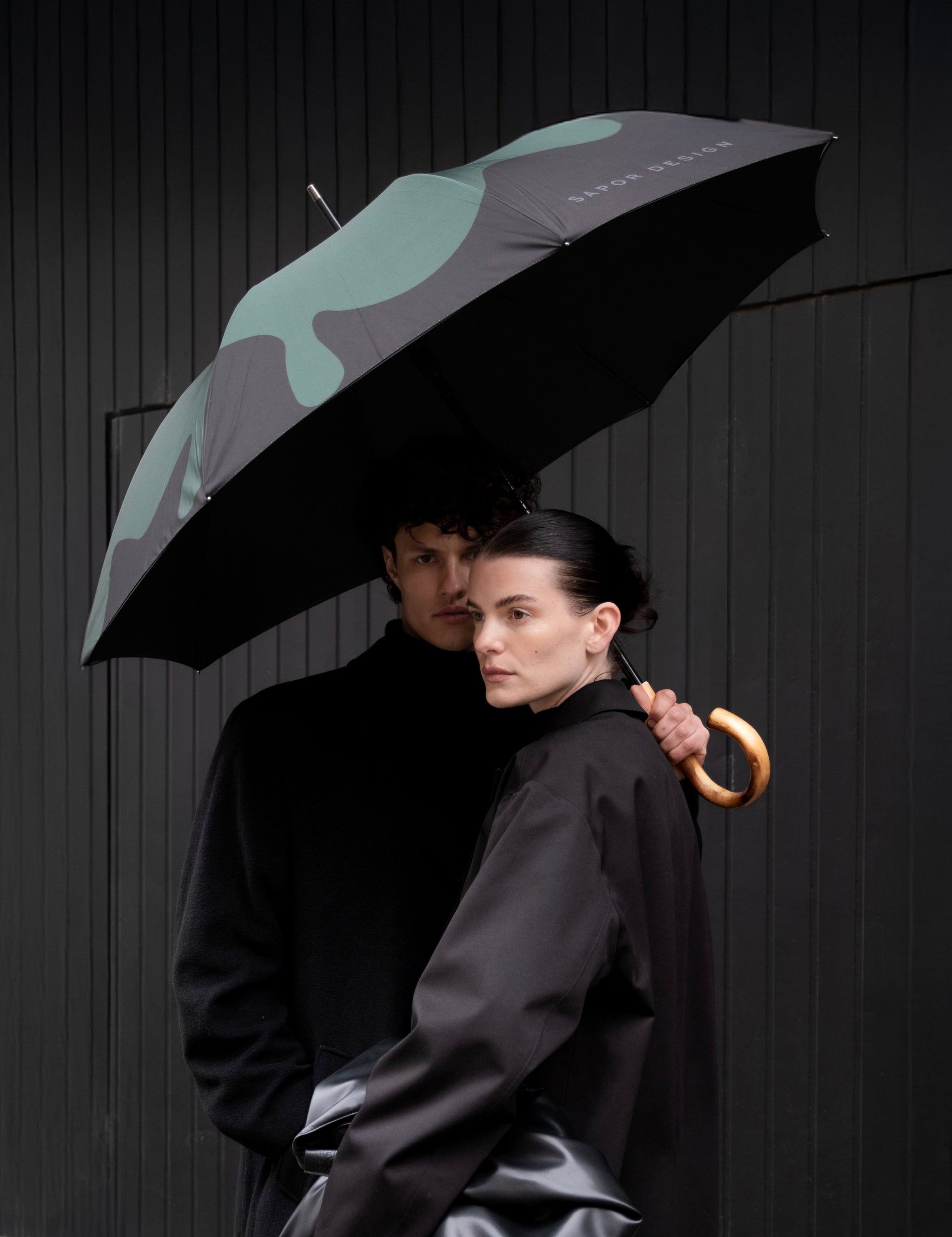 Stockschirm Distinct - Green Drop