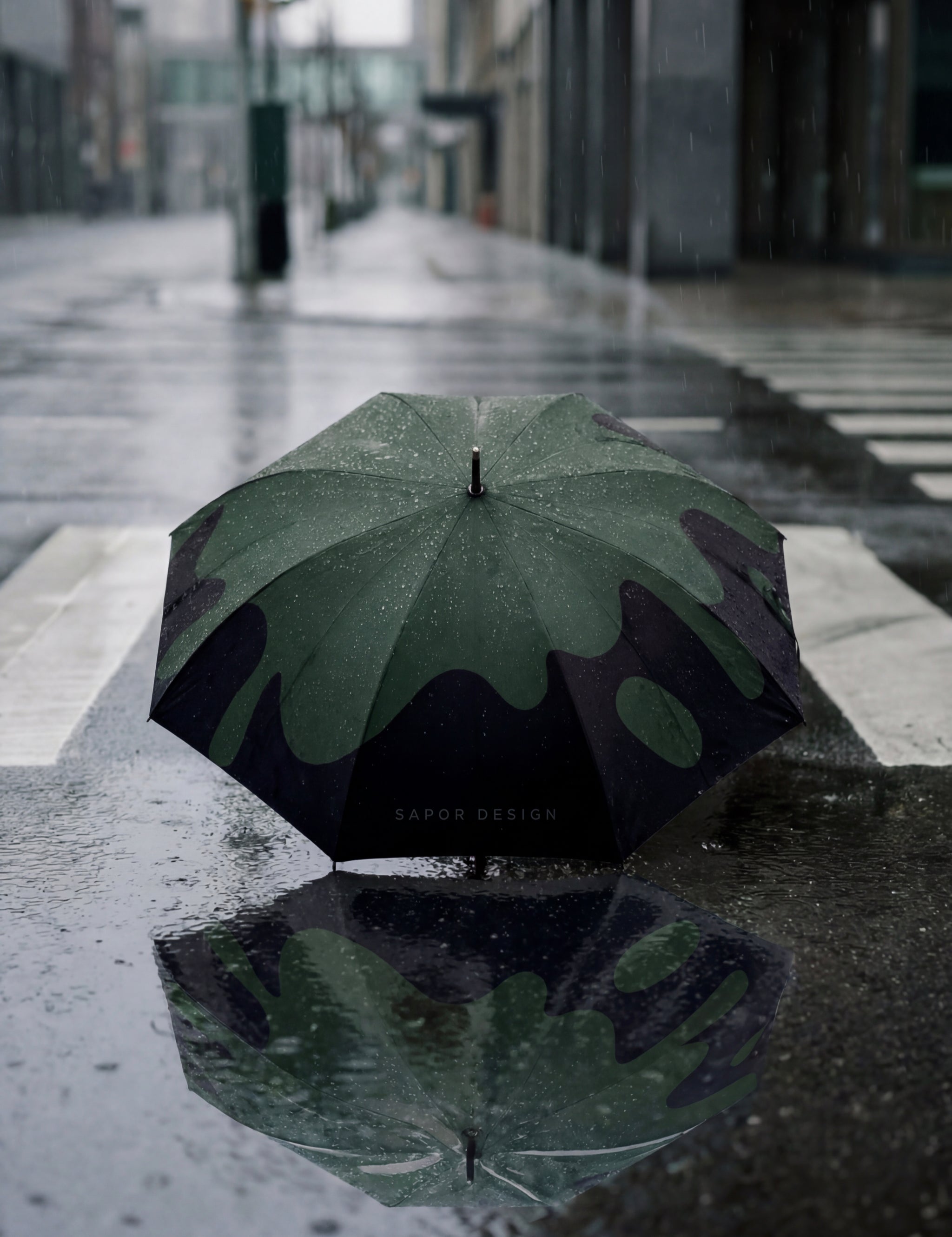 Stockschirm Distinct - Green Drop