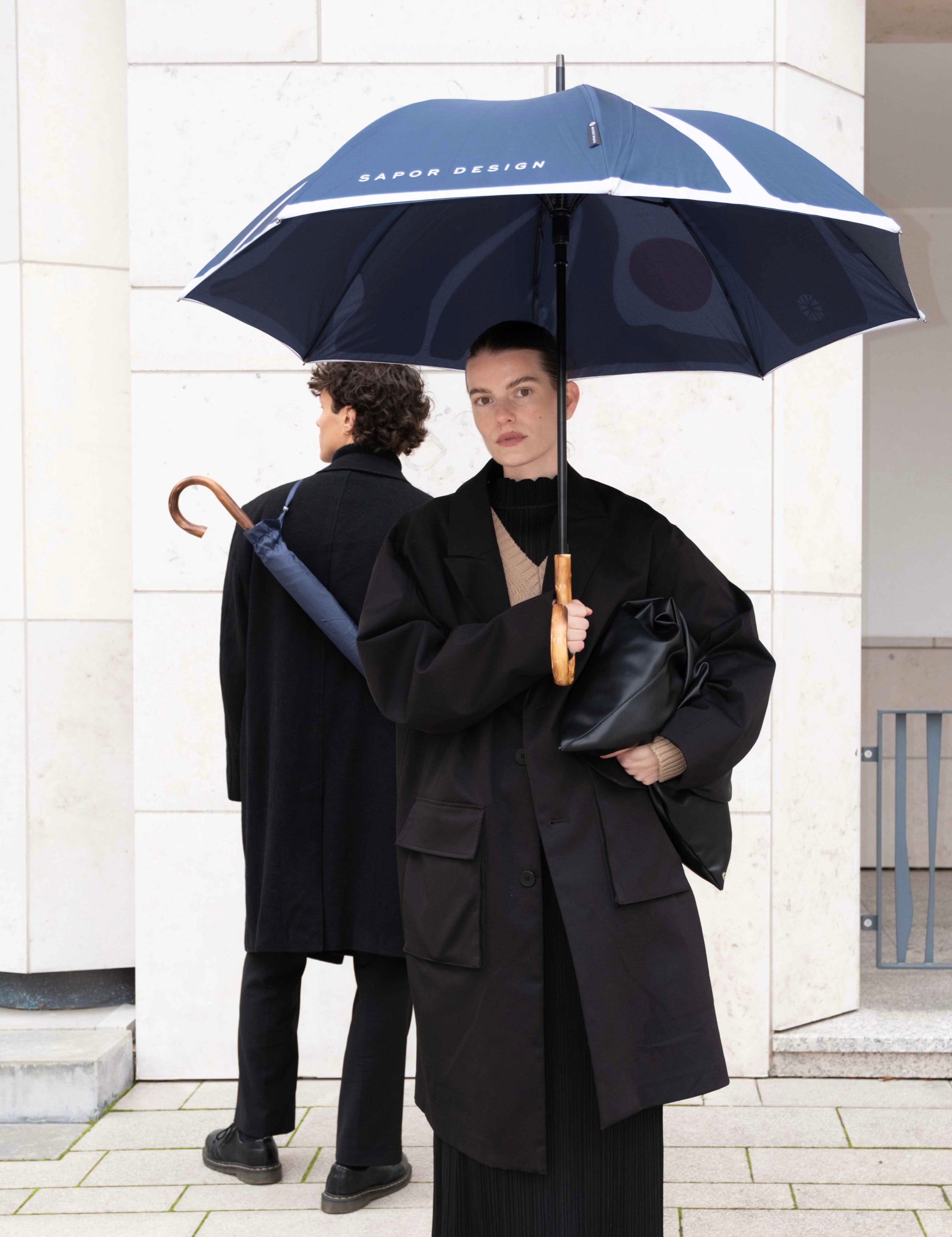 Stockschirm Distinct - Blue Abstract