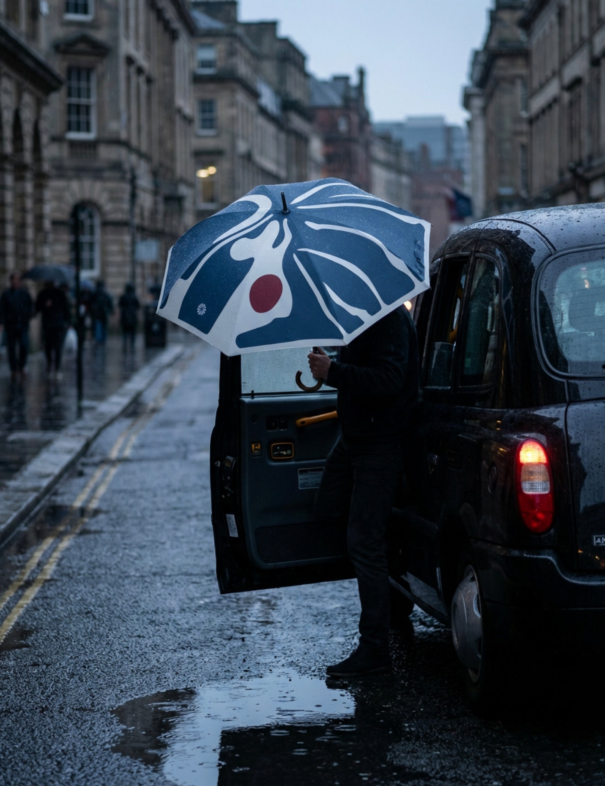 Stockschirm Distinct - Blue Abstract
