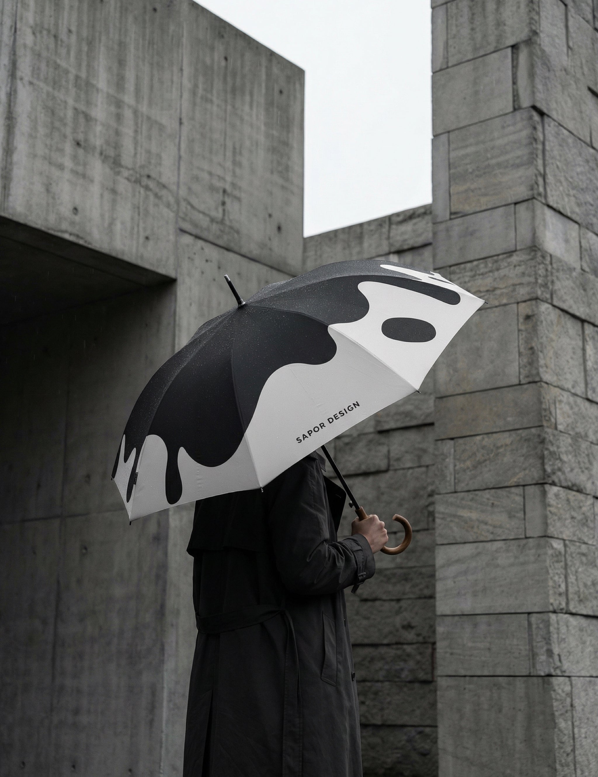 Stockschirm Distinct - Black Drop