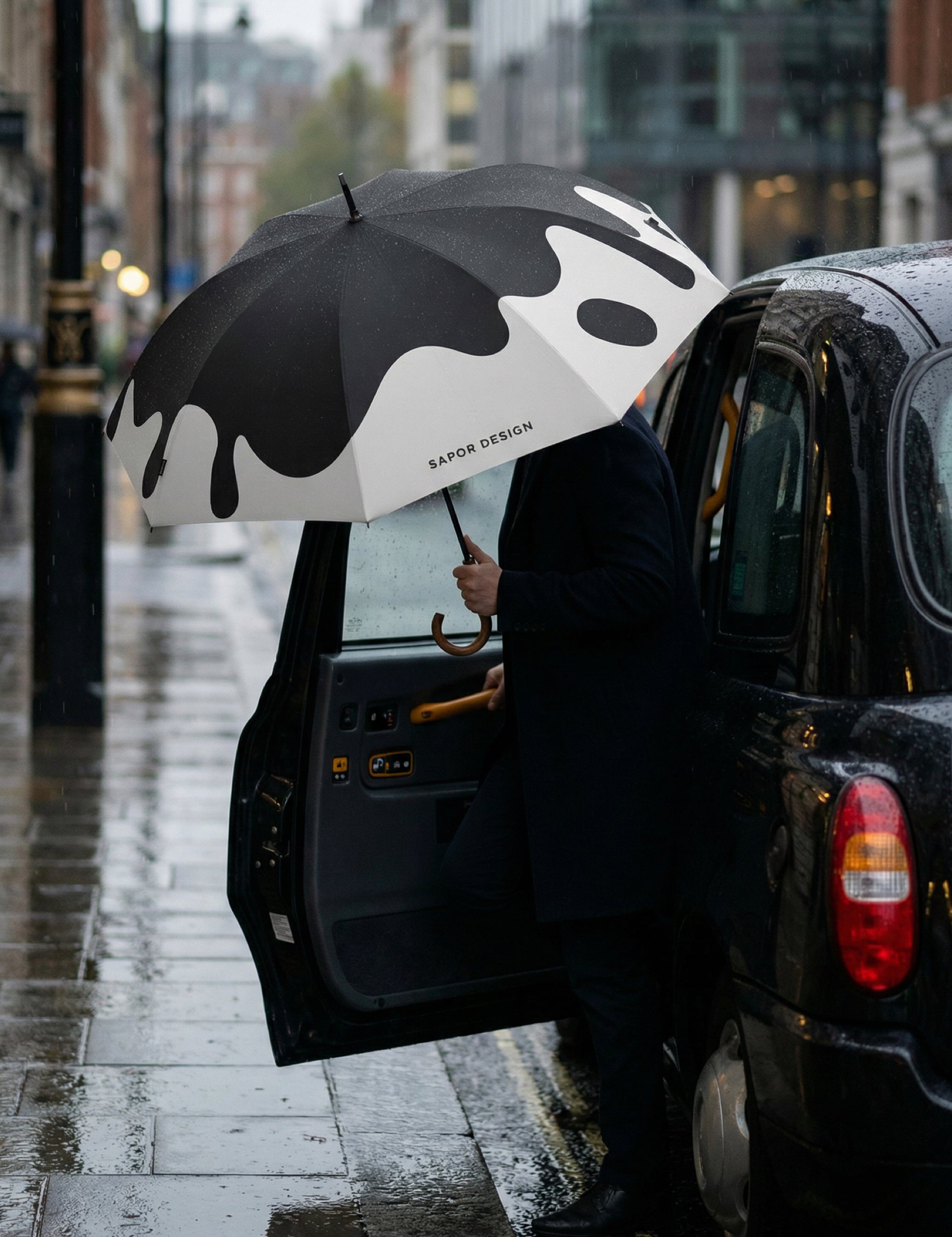 Stockschirm Distinct - Black Drop