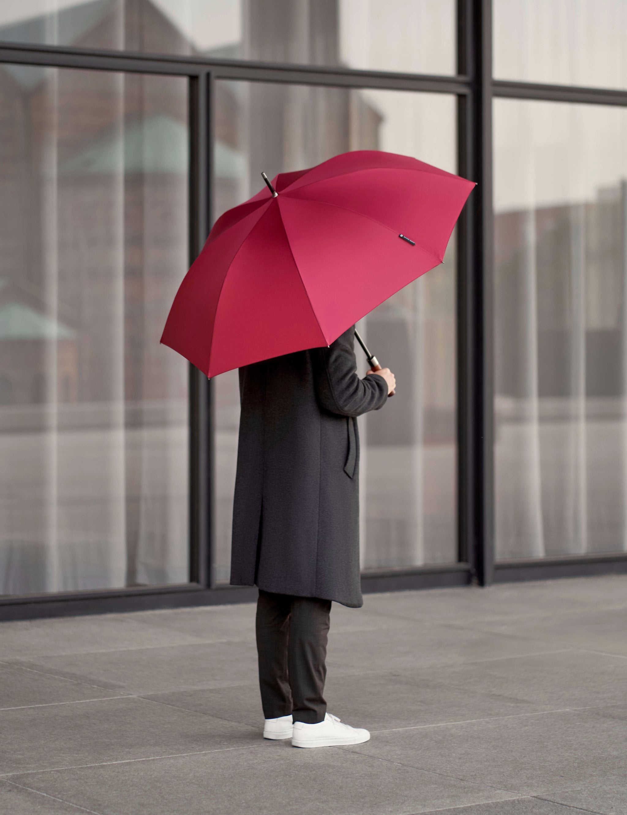 Stick umbrella Classic - Red