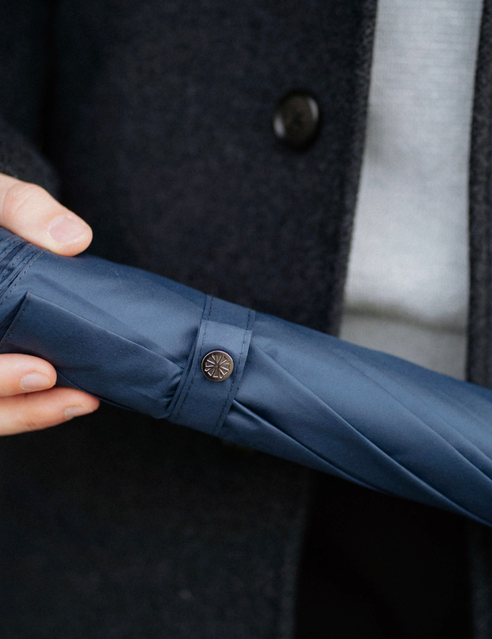 Stick Umbrella Modern - Blue