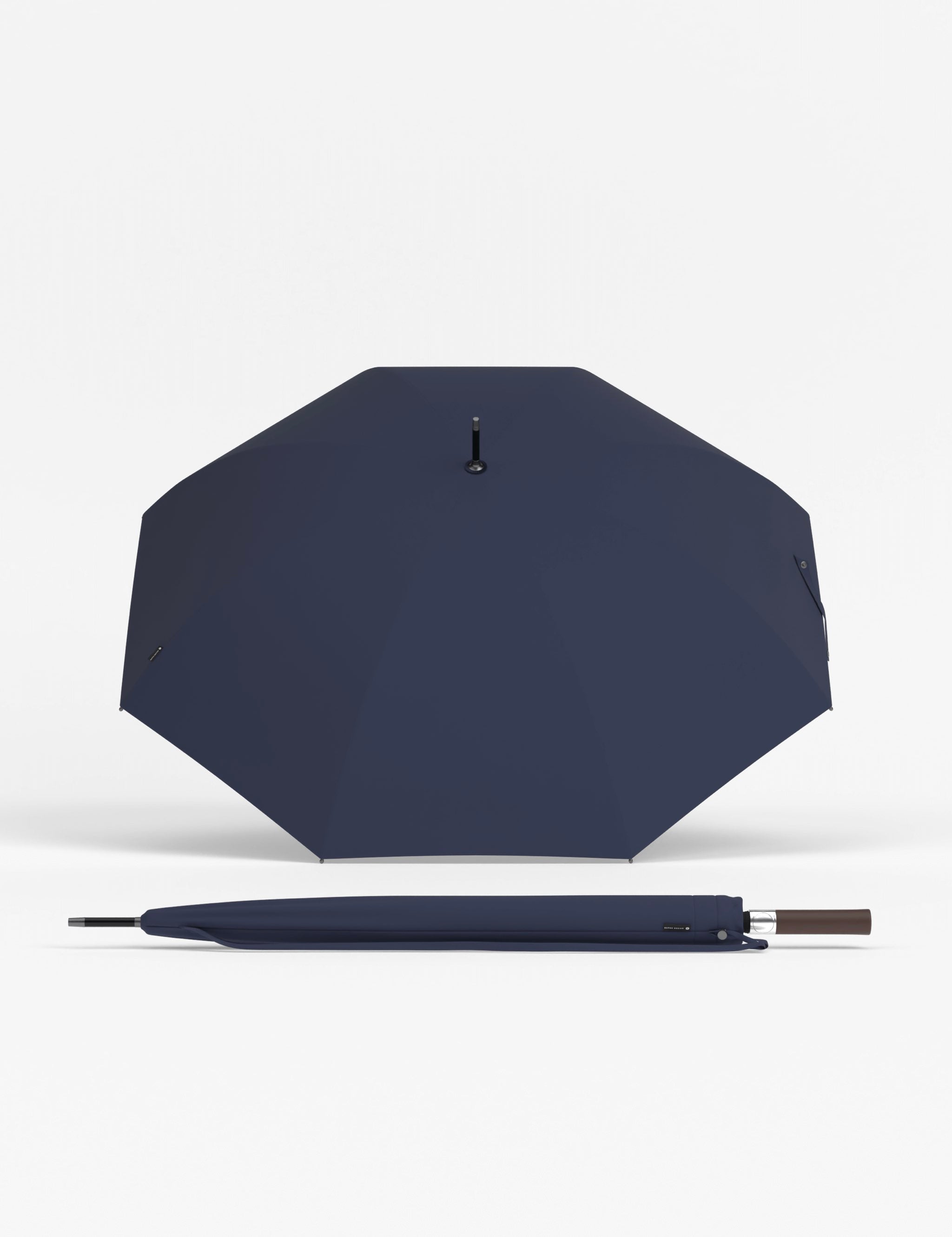 Stick Umbrella Modern - Blue